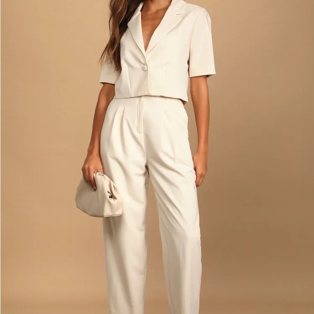 Cream Women's Trousers